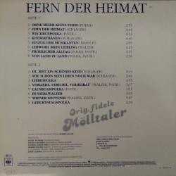 Orig. Fidele Mölltaler ‎– Fern Der Heimat
