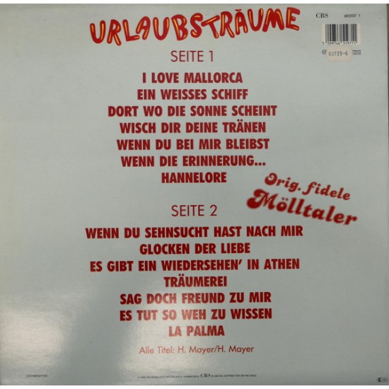 Orig. Fidele Mölltaler – Urlaubsträume Orig. Fidele Mölltaler – Urlaubsträume