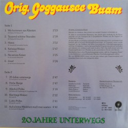 Orig. Goggausee-Buam – 20 Jahre Unterwegs
