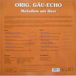 Orig. Gäu~Echo ‎– Melodien Mit Herz
