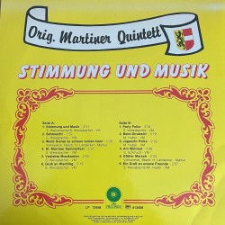 Orig. Martiner quintett - Stimmung und musik