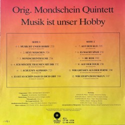 Orig. Mondschein Quintett ‎– Musik Ist Unser Hobby