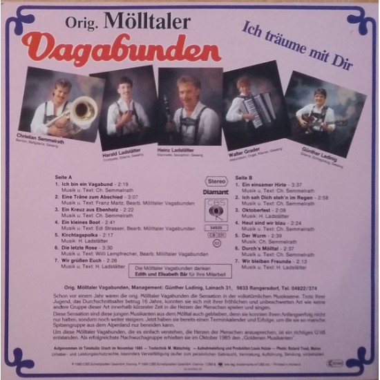Orig. Mölltaler Vagabunden – Ich Träume Mit Dir
