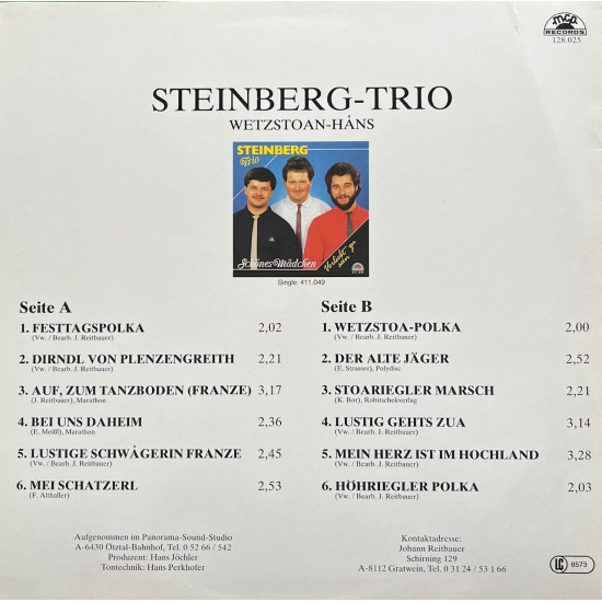 Orig. Steinberg Trio - Wetzstoan Hans
