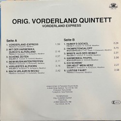 Orig. Vorderland Quintett - Vorderland Express