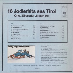 Orig. Zillertaler Jodler Trio – 16 Jodlerhits Aus Tirol