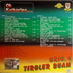 Original 4 Tiroler Buam ‎– Oh Katharina...