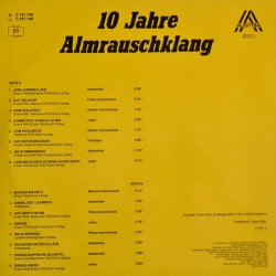 Original Almrauschklang – 10 Jahre Almrauschklang