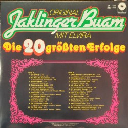 Original Jaklinger Buam - Mit Elvira – Die 20 Grössten Erfolge