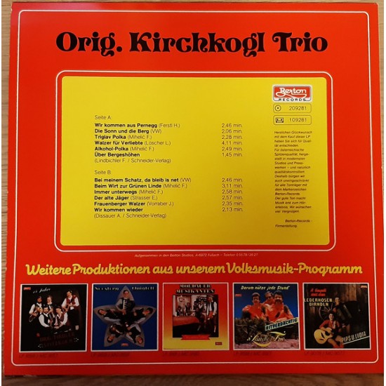 Original Kirchkogl Trio – Pernegg Wir Grüßen Dich... Original Kirchkogl Trio – Pernegg Wir Grüßen Dich...