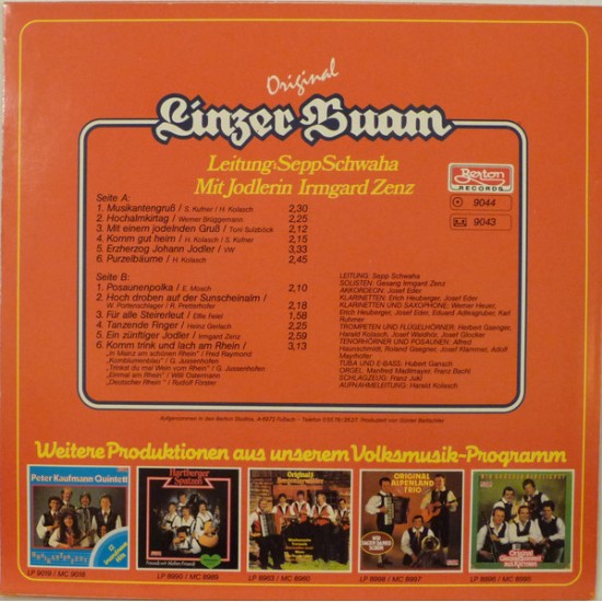 Original Linzer Buam ‎– Original Linzer Buam