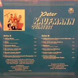 Peter Kaufmann Quintett ‎– Peter Kaufmann Quintett