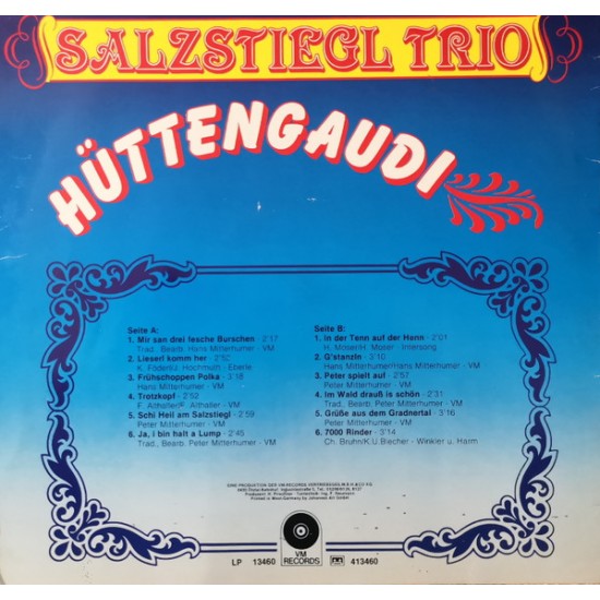 Salzstiegl Trio Mit Blumi – Hüttengaudi Salzstiegl Trio Mit Blumi – Hüttengaudi