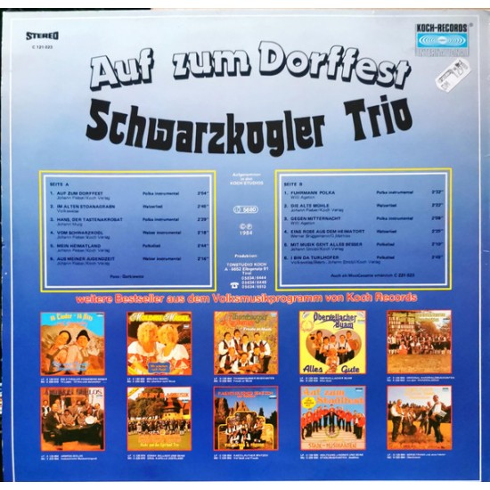 Schwarzkogler Trio – Auf Zum Dorffest