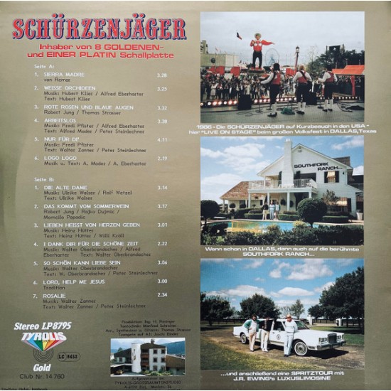 Schürzenjäger ‎– Sierra Madre