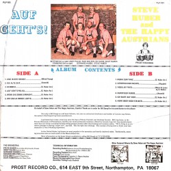 Steve Huber and The Happy Austrians ‎– Auf Geht's
