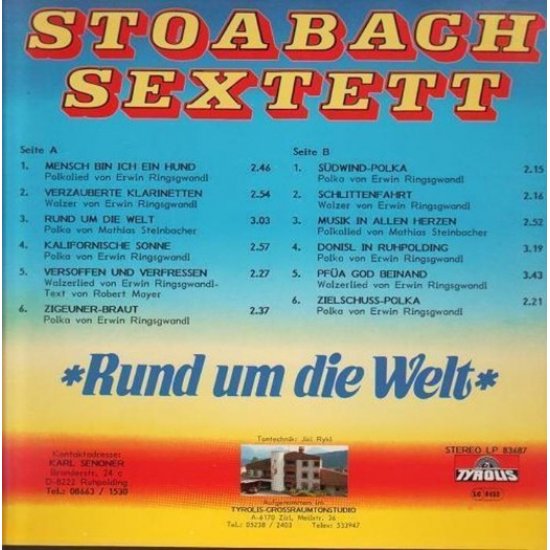 Stoabach Sextett ‎– Rund um die Welt