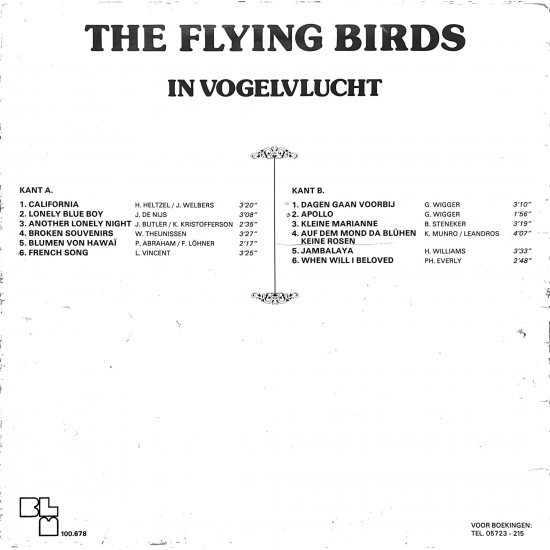 The Flying Birds  – In Vogelvlucht