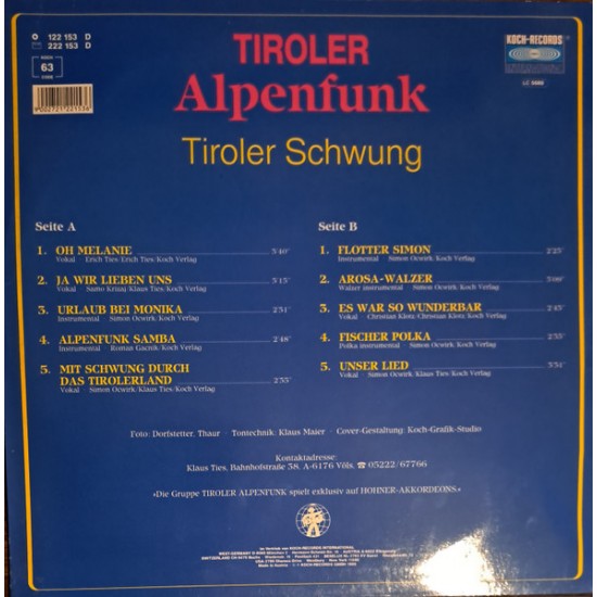 Tiroler Alpenfunk – Tiroler Schwung