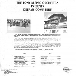 Tony Klepec Orchestra – Dreams Come True