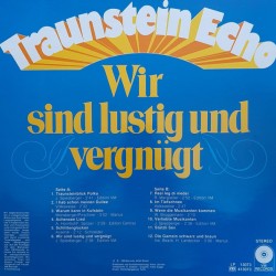 Traunstein Echo ‎– Wir Sind Lustig Und Vergnügt!