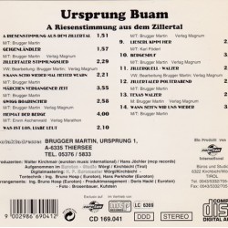 CD - Ursprung Buam – A Riesenstimmung Aus Dem Zillertal