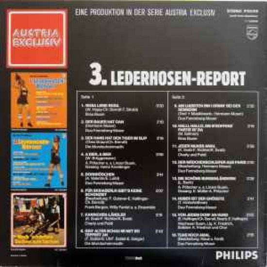 Various ‎– 3. Lederhosen-Report
