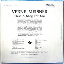 Verne Meisner ‎– Plays A Song For You