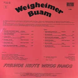 Weigheimer Buam – Freunde Heute Wirds Famos