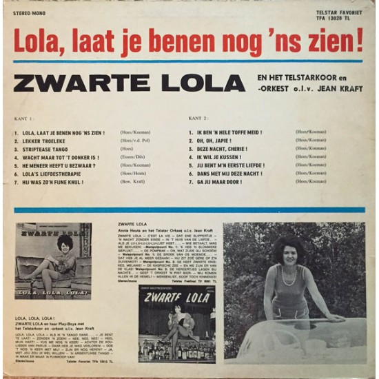 Zwarte Lola – Lola, Laat Je Benen Nog 'ns Zien!